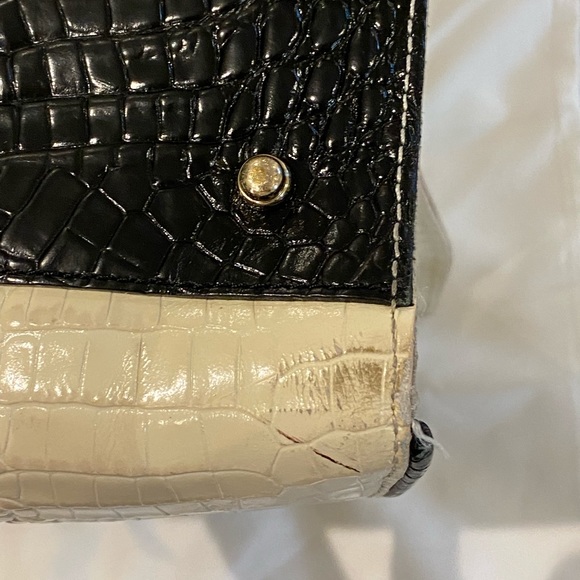 Brahmin “Priscilla Satchel” in ivory - Picture 15 of 16